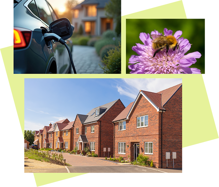 Collection of images showing the key features the proposals aim to deliver