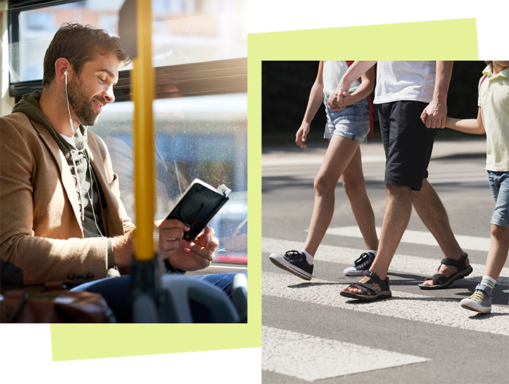 Examples of access and active travel